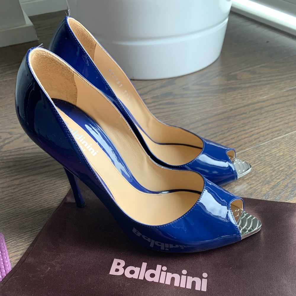 Open Toe Baldinini Heels!